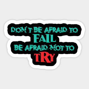 Afraid Sticker